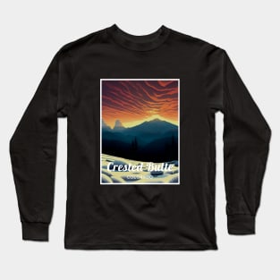 Crested Butte Colorado United States ski Long Sleeve T-Shirt